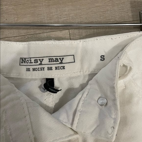 Noisy May, Mini Skirt, A-Line, Small, White - Picture 5 of 8